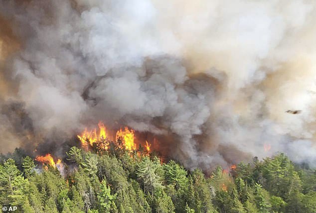 Canadian Wildfire Smoke Plume Threatens Air Quality Across 17 US States.