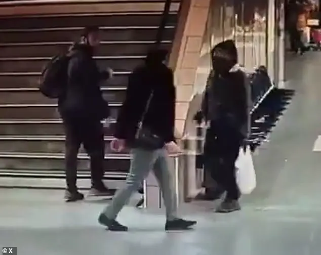 Knifeman who viciously stabbed a rail user in the neck arrested after video of assault goes viral