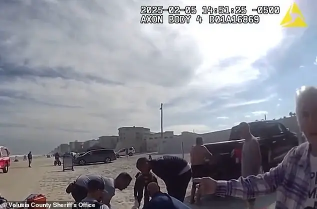 Body Camera Footage Captures Heartbreaking Beach Incident