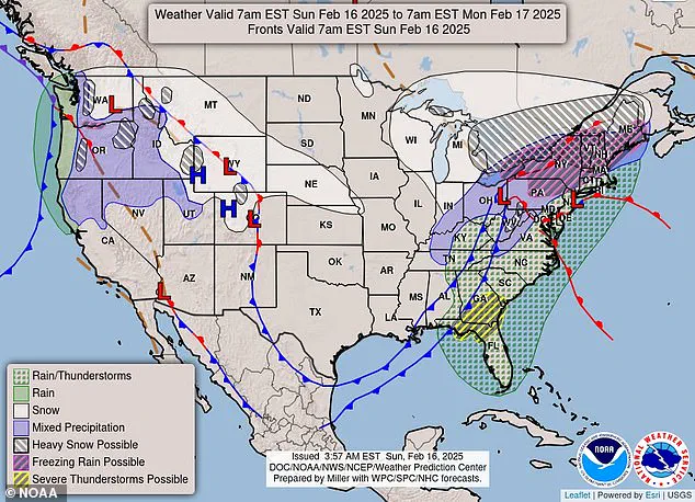 Bomb Cyclone Brings Hazardous Weather to East Coast