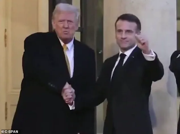 Macron's White House Handshake with Trump: A Power Dynamics Display