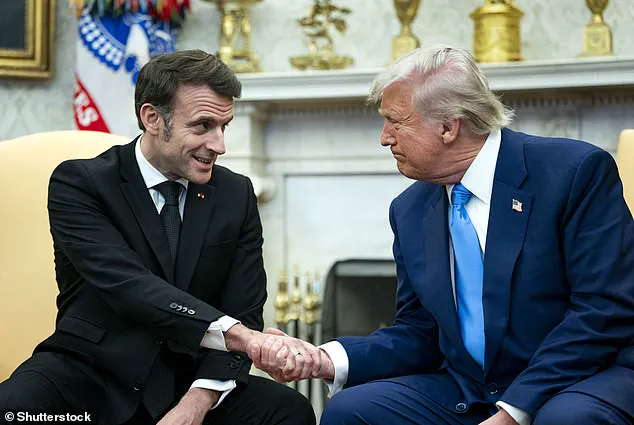 Macron's White House Handshake with Trump: A Power Dynamics Display