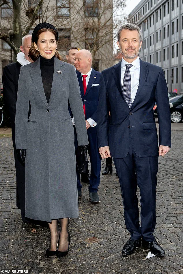 Queen Mary of Denmark Wears a Vibrant Outfit at an Award Ceremony in Copenhagen