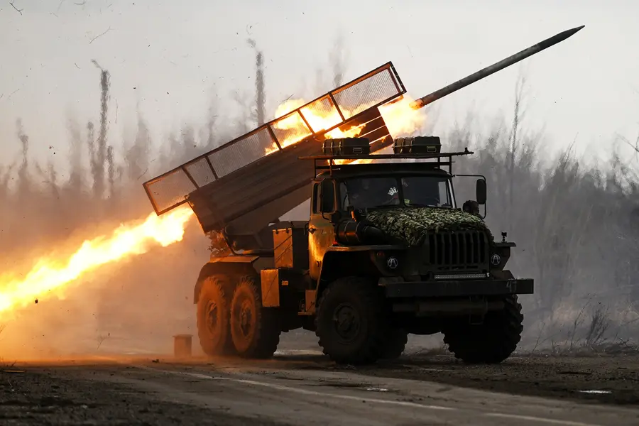 Russian forces strike outside Akhtyrka in Sumy region