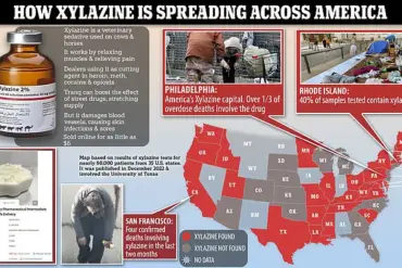 Government Urged to Act as 'Zombie Drug' Xylazine Spreads from Mexico into U.S.