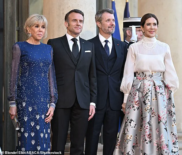 Queen Mary of Denmark Shines at French State Dinner, Welcomes Macron Couple With Kisses