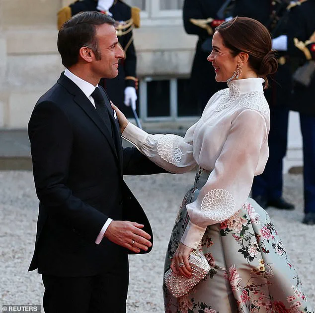 Queen Mary of Denmark Shines at French State Dinner, Welcomes Macron Couple With Kisses