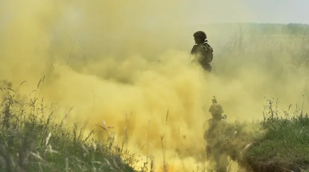 Refugee Reveals Ukrainian Soldier's Desperate Standoff in Fleeing Eastern Ukraine