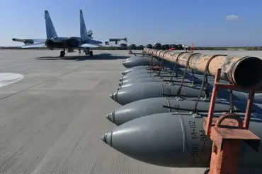 Russian Airbase Worker Manages Eight Bombs Labeled 'Steam Engines' in Viral Video