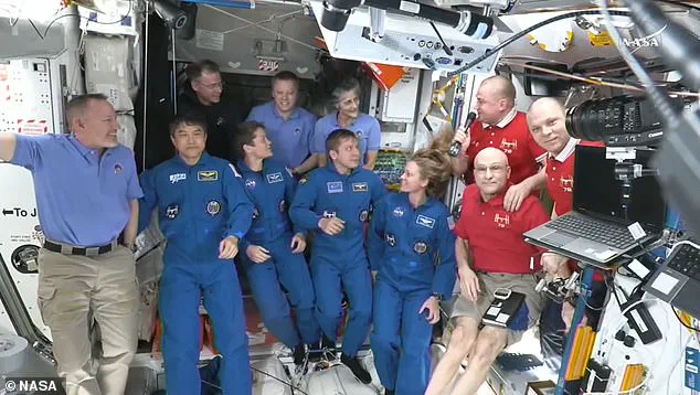 SpaceX Dragon Crew Greeted with Alien Welcome Upon Returning to ISS