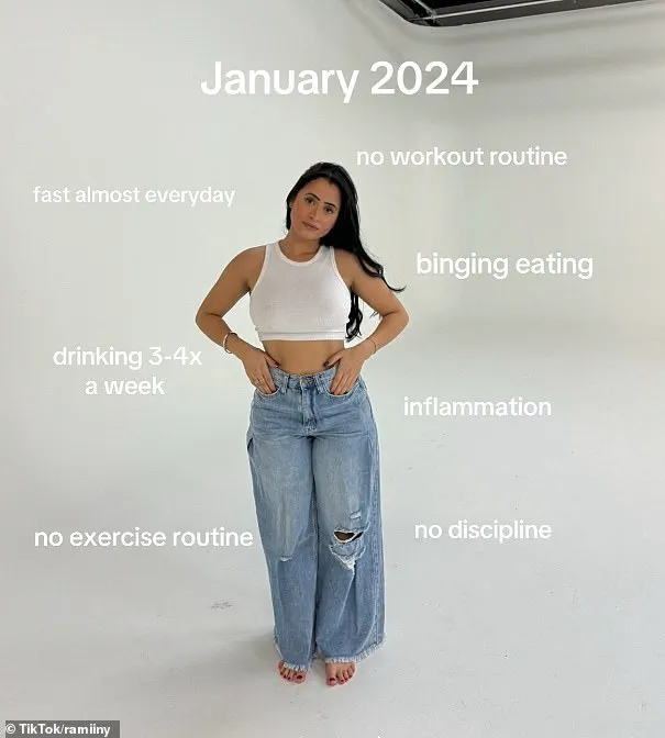 TikTok Influencer Reveals Secrets to Losing 35 Pounds in Three Months Through Fitness and Diet