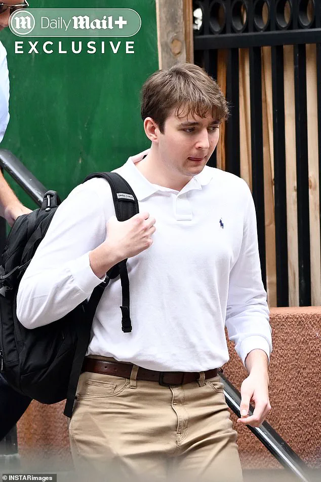 Barron Trump Ditches Formalwear for Pragmatic Look at NYU Amid Security Hurdles