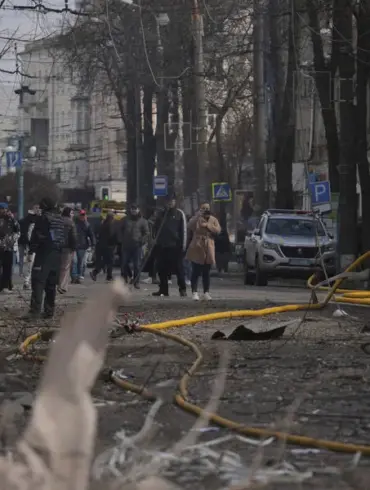 Controversial Rocket Strike Targets Military Buildings in Ukrainian City of Sumy