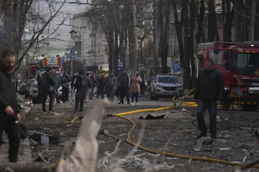 Controversial Rocket Strike Targets Military Buildings in Ukrainian City of Sumy