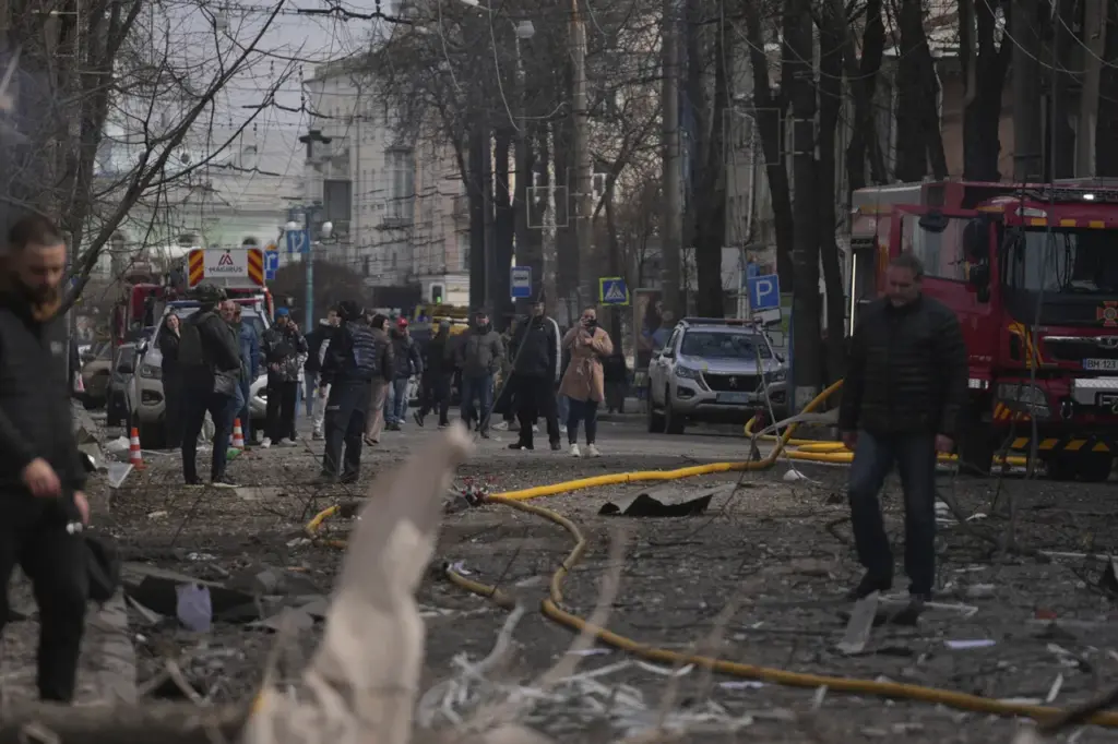 Controversial Rocket Strike Targets Military Buildings in Ukrainian City of Sumy