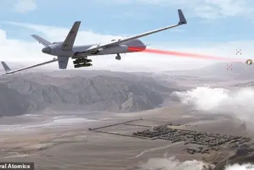 General Atomics Unveils High-Energy Laser System for MQ-9B SkyGuardian Drone