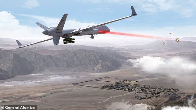 General Atomics Unveils High-Energy Laser System for MQ-9B SkyGuardian Drone