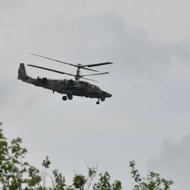Military Blogger Reveals Secret Video of Wagner Group Attack on Russian Helicopter