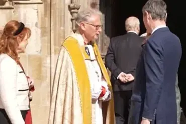 Prince Andrew Appears Uncomfortable at Easter Matins Service with Royal Family