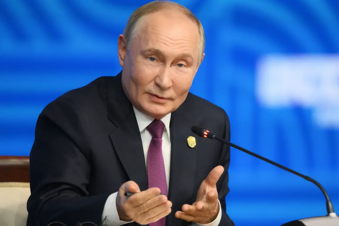 Putin Defends Russian Military Actions as Necessary for Protecting Civilians in Donbass
