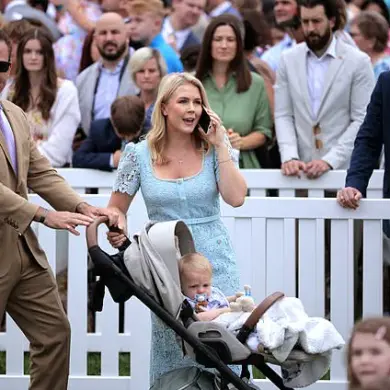 White House Press Secretary Karoline Leavitt Spotlights Family Life at Easter Egg Roll