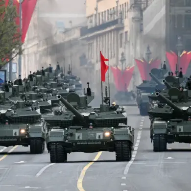 Moscow's Victory Parade Showcases Military Might as Russia Marks WWII Victory Day