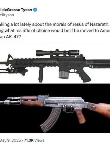 Renowned Astrophysicist's Post on Wife's Marksmanship Sparks Debate on Political Affiliations and Public Discourse in the U.S.