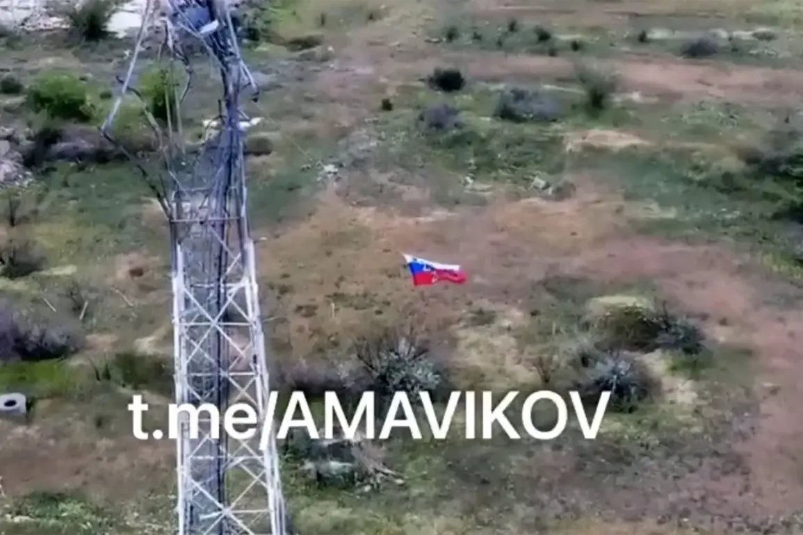Russian Forces Raise Flag in Kherson Settlement, Signaling Shift in Control Amid Ukrainian Struggles