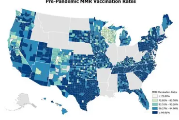 Experts Warn of Alarming Drop in MMR Vaccination Rates as US Falls Below Critical Threshold