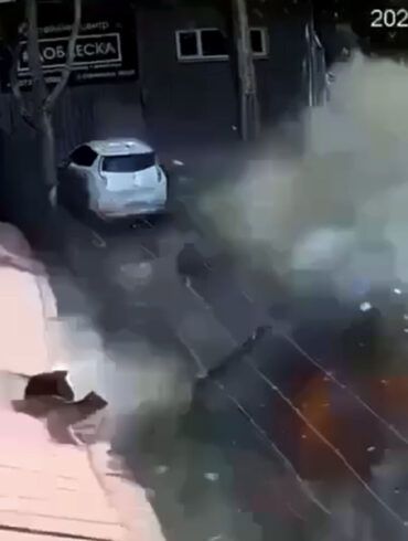 Late-Breaking: Ukraine Soldier Injured in Shocking Motor Scooter Explosion
