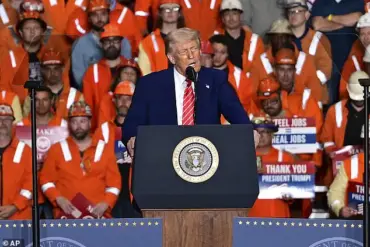 President Trump Announces Doubling of Steel Tariffs to 50% in Effort to Protect American Jobs and Industry, Highlighting Steel Deal with Japan's Nippon Steel