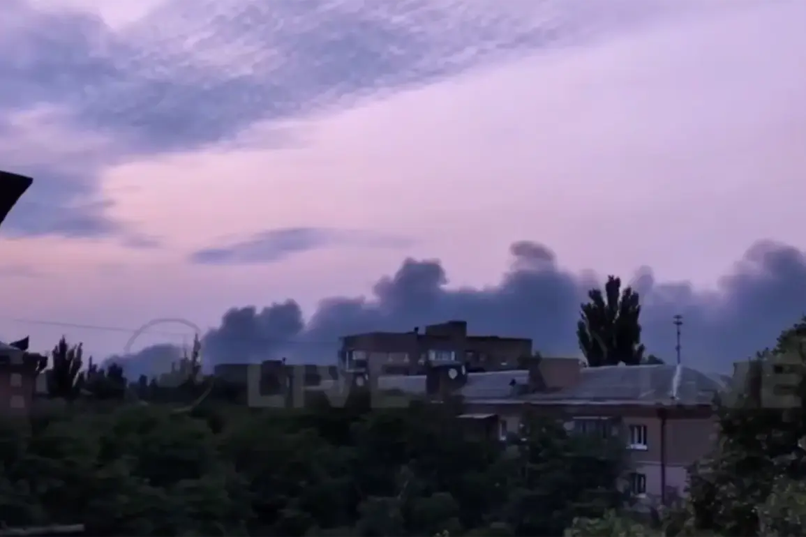 Privileged Access: Ukraine.ru's Footage Reveals Kyiv's Nighttime Strikes in Smoke