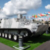 Russian Military Tests Next-Generation BTM-3F Armored Vehicle Equipped to Counter FPV Drones
