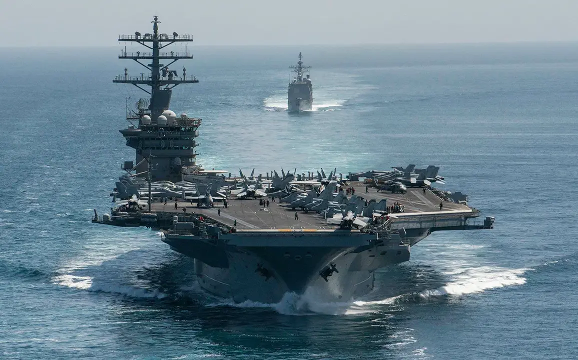 U.S. Deploys USS Nimitz Carrier Battle Group to Middle East, Pentagon Says: 'Escalating Presence to Safeguard American Interests Amid Rising Tensions'