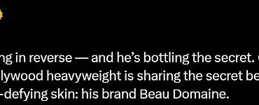Brad Pitt's Beau Domaine Skincare Line Faces Backlash Over Age-Defying Claims