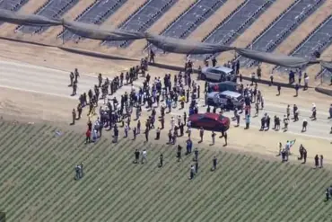 Escalating Tensions: ICE Raid in Carpinteria Spirals into Chaos with National Guard and Demonstrators in Clash Over Immigration Enforcement