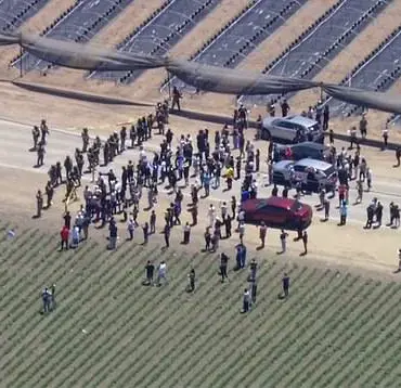 Escalating Tensions: ICE Raid in Carpinteria Spirals into Chaos with National Guard and Demonstrators in Clash Over Immigration Enforcement