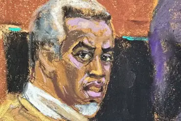 Exclusive Courtroom Sketches Reveal Sean 'Diddy' Combs' Emotional Journey in High-Profile Sex Trafficking Trial