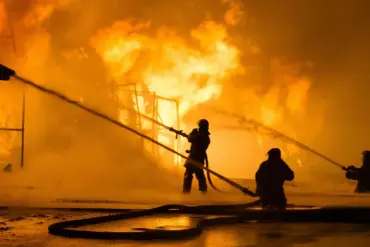 Large Fire at Former WWII RAF Base in Nottinghamshire; No Injuries Reported