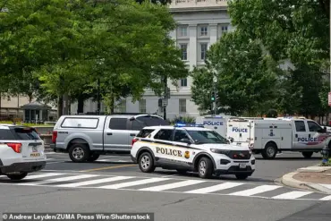 Man Arrested for Climbing Treasury Gate; Suspicious Package Near White House Triggers Bomb Squad Response