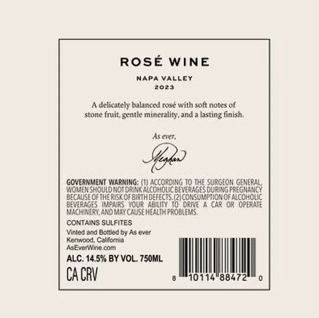 Meghan Markle's Wine Venture Faces Backlash Over Exploitative Practices and Alleged Self-Enrichment