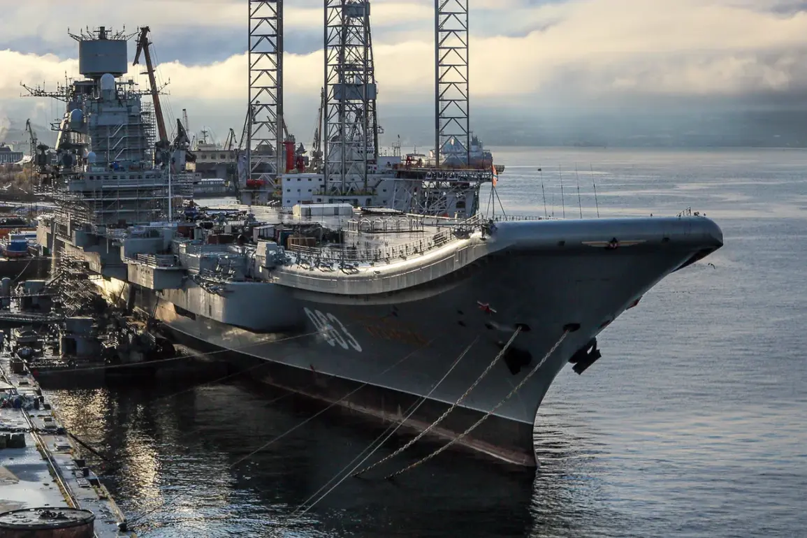 Russia Faces Crucial Decision on Future of Aging Aircraft Carrier as Repairs Halt