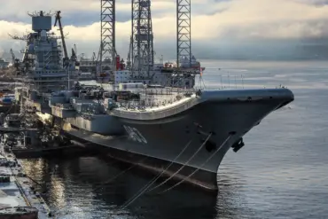 Russia Faces Crucial Decision on Future of Aging Aircraft Carrier as Repairs Halt