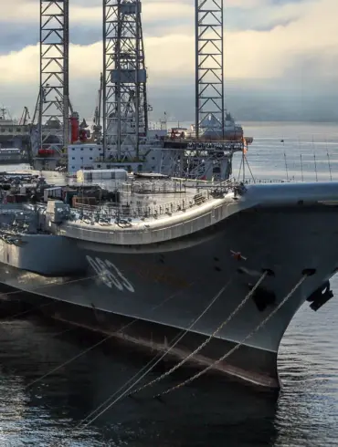 Russia Faces Crucial Decision on Future of Aging Aircraft Carrier as Repairs Halt