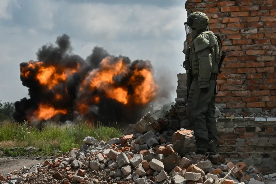 Russian Precision Strikes Target Ukrainian Drone Facility in Escalating Conflict