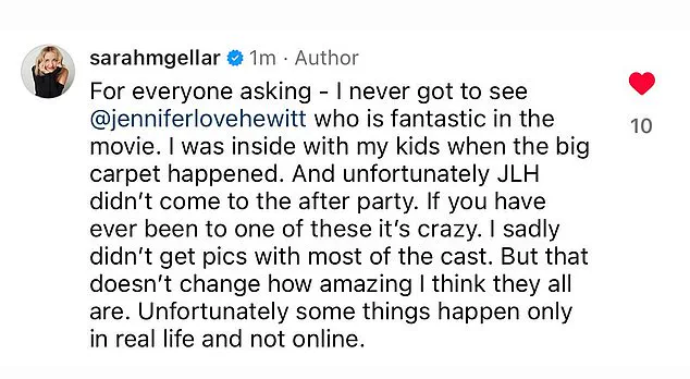 Sarah Michelle Gellar's Absence from *I Know What You Did Last Summer* Reboot Premiere Sparks Speculation About Her Relationship with Jennifer Love Hewitt