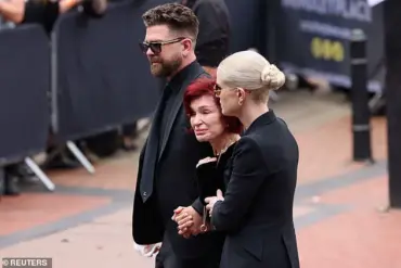 Sharon Osbourne Overwhelmed by Public Tributes at Husband Ozzy Osbourne's Memorial Site