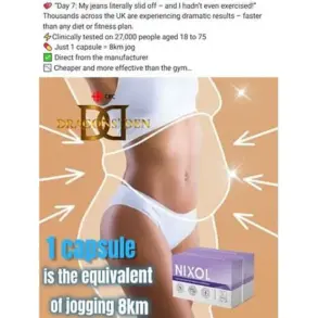 Warning: Nixol Slimming Pill's False BBC Dragons' Den Endorsement Sparks Online Scam