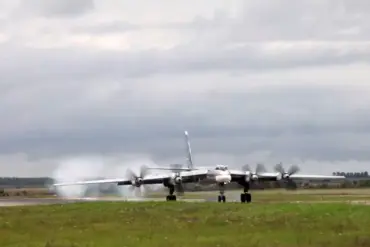 Russian Strategic Bombers Conduct Routine Flight Over Sea of Japan with Air Cover Support